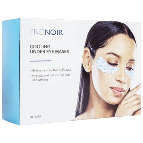 pronoir cooling under eye masks